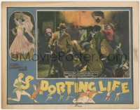 7r1464 SPORTING LIFE LC 1925 English Bert Lytell aims to get rich from boxing or horse racing, rare!