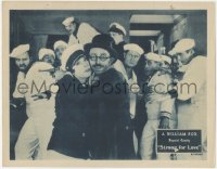 7r1473 STRONG FOR LOVE LC 1925 Sidney Smith & Judy King w/sailors in a William Fox Imperial Comedy!
