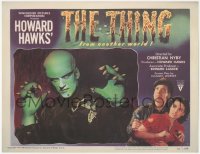 7r1494 THING Fantasy #9 LC 1990 Howard Hawks, best close up of James Arness as the plant creature!