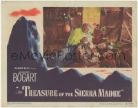 7r1528 TREASURE OF THE SIERRA MADRE LC #3 1948 Walter Huston tends to wounded Tim Holt, John Huston!