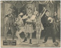 7r1550 WAGES OF SYNTHETIC LC 1928 man in drag singing with band, a Racing Blood featurette, rare!