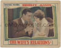 7r1568 WIFE'S RELATIONS LC 1928 poor inventor Gaston Glass proposes to pretty Shirley Mason!