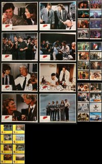 7s0467 LOT OF 48 LOBBY CARDS 1970s-2000s complete sets from several different movies!