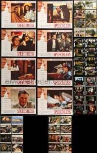7s0461 LOT OF 64 LOBBY CARDS 1970s-2000s complete sets from several different movies!