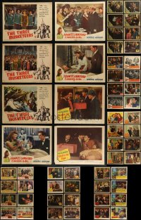 7s0451 LOT OF 73 1940S LOBBY CARDS 1940s incomplete sets from a variety of different movies!