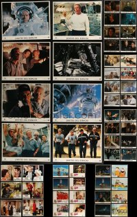 7s0440 LOT OF 86 SPANISH LANGUAGE LOBBY CARDS 1970s-2000s complete & incomplete sets!