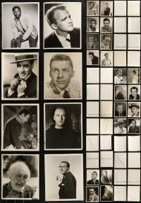 7s0612 LOT OF 28 PORTRAIT 8X10 STILLS OF MALE STARTS 1930s-1960s leading & supporting men!
