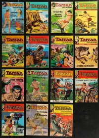 7s0276 LOT OF 15 ITALIAN & HUNGARIAN TARZAN COMIC BOOKS 1973-1976 Edgar Rice Burroughs stories!