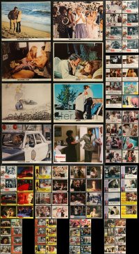7s0436 LOT OF 98 LOBBY CARDS 1960s-1980s incomplete sets from a variety of different movies!