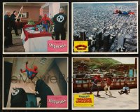 7s0525 LOT OF 4 SPIDER-MAN LOBBY CARDS 1977-1980 great images of the Marvel Comics superhero!