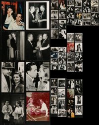 7s0695 LOT OF 64 HUMPHREY BOGART AND LAUREN BACALL REPRO PHOTOS 1990s great portraits of the couple!