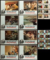 7s0479 LOT OF 32 LOBBY CARDS FROM MOVIES STARRING BLACK ACTORS 1970s all complete sets!