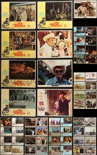 7s0466 LOT OF 57 LOBBY CARDS 1960s-1970s incomplete sets from a variety of different movies!