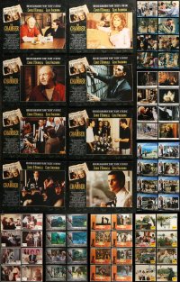 7s0439 LOT OF 94 LOBBY CARDS 1980s-2000s complete sets from a variety of different movies!