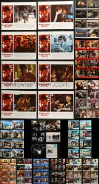 7s0433 LOT OF 102 LOBBY CARDS 1970s-2000s mostly complete sets from a variety of movies!