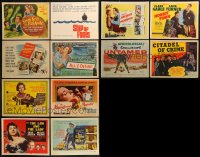 7s0511 LOT OF 12 1940S-60S TITLE CARDS 1940s-1960s great images from a variety of movies!