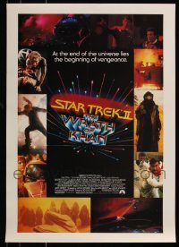 7s0110 LOT OF 22 UNFOLDED STAR TREK II 17X24 SPECIAL POSTERS 1982 The Wrath of Khan!