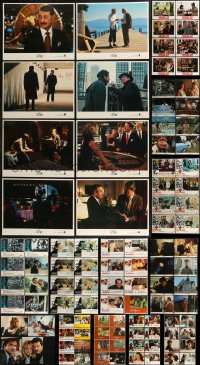 7s0418 LOT OF 124 LOBBY CARDS 1960s-1990s complete & incomplete sets from a variety of movies!