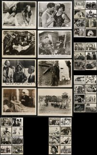 7s0597 LOT OF 53 8X10 STILLS 1960s-1970s great scenes from a variety of different movies!