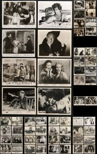 7s0588 LOT OF 74 8X10 STILLS 1960s-1970s great scenes from a variety of different movies!