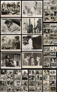 7s0594 LOT OF 64 8X10 STILLS 1960s-1970s great scenes from a variety of different movies!