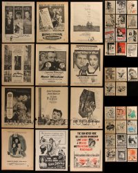 7s0230 LOT OF 41 FILM ADS FROM MOVIE MAGAZINES 1940s-1950s a variety of different images!