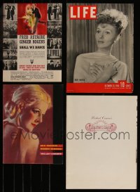 7s0014 LOT OF 7 MISCELLANEOUS ITEMS 1930s-1980s a variety of great movie images & more!