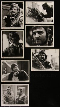 7s0716 LOT OF 7 1941 8X10 REPRO PHOTOS 1980s John Belushi, Dan Aykroyd, Steven Spielberg, WWII