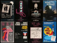 7s0042 LOT OF 8 STAGE PLAY WINDOW CARDS 1980s great images from a variety of different shows!