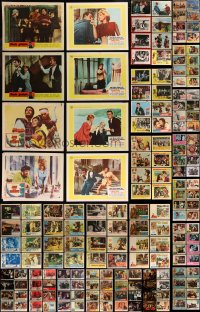 7s0394 LOT OF 238 1960S LOBBY CARDS 1960s incomplete sets from a variety of different movies!