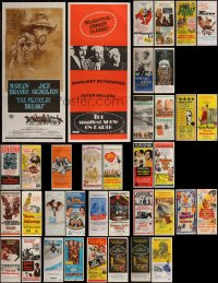 7s0255 LOT OF 39 FOLDED AUSTRALIAN DAYBILLS 1950s-1980s great images from a variety of movies!