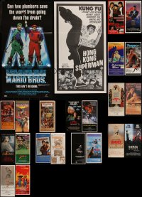 7s0259 LOT OF 25 FOLDED AUSTRALIAN DAYBILLS 1980s-1990s great images from a variety of movies!