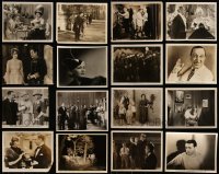 7s0636 LOT OF 16 8X10 STILLS 1920s-1930s great scenes from a variety of different movies!