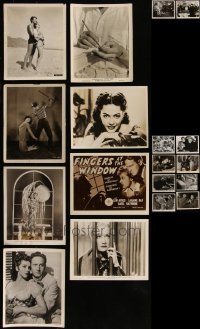 7s0608 LOT OF 34 8X10 STILLS 1930s-1970s great scenes from a variety of different movies!