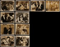 7s0645 LOT OF 10 1920S 8X10 STILLS 1920s great scenes from a variety of different silent movies!