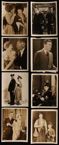7s0652 LOT OF 8 1920S 8X10 STILLS 1920s great scenes from a variety of different silent movies!