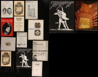 7s0193 LOT OF 14 OPERA AND BALLET ITEMS 1960s-1980s programs, heralds & more!