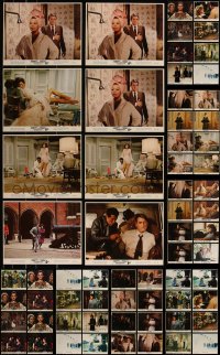 7s0587 LOT OF 78 COLOR 8X10 STILLS 1960s-1980s complete sets with multiple examples of each!