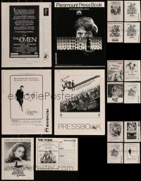 7s0324 LOT OF 18 CUT PRESSBOOKS 1970s-1980s advertising for a variety of different movies!