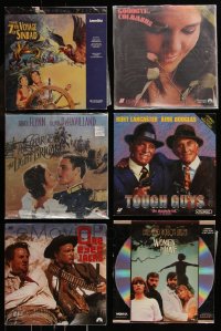 7s0216 LOT OF 8 LASER DISCS 1980s a variety of different movies from the 1960s to the 1980s!