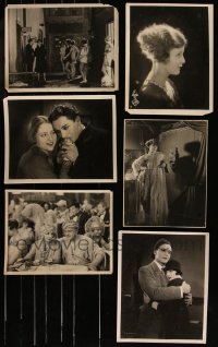 7s0222 LOT OF 6 NON-U.S. 10x12 STILLS 1930s scenes & portraits from a variety of different movies!