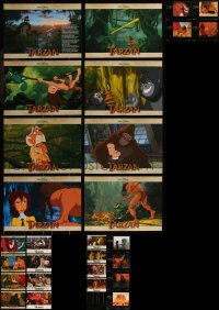 7s0488 LOT OF 28 DREAMWORKS AND DISNEY ANIMATION U.S. AND GERMAN LOBBY CARDS 1997-2001 cool!