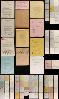 7s0217 LOT OF 122 1960S MOVIE STUDIO CORRESPONDENCE 1960s with lots of great content!