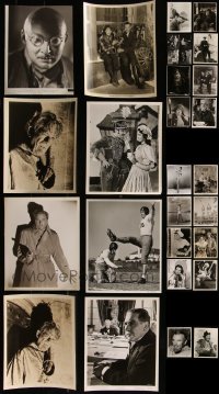 7s0600 LOT OF 50 8X10 STILLS 1930s-1970s portraits from a variety of movies!