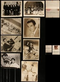 7s0199 LOT OF 26 GENE KRUPA FAN CLUB PHOTOS, LETTERS, AND MORE 1941-1946 great images & more!
