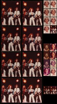 7s0713 LOT OF 26 COLOR 8X10 REPRO PHOTOS 1980s portraits of The Bee Gees & more!