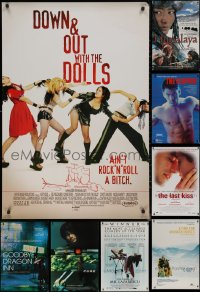 7s0770 LOT OF 12 UNFOLDED SINGLE-SIDED MOSTLY 27X40 ARTHOUSE ONE-SHEETS 2000s cool movie images!