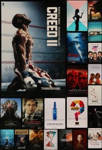 7s0725 LOT OF 29 UNFOLDED DOUBLE-SIDED 27X40 ONE-SHEETS 2010s cool movie images!