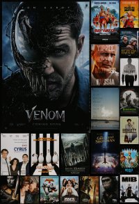 7s0740 LOT OF 23 UNFOLDED DOUBLE-SIDED 27X40 ONE-SHEETS 2000s-2010s cool movie images!