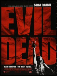 7t0313 EVIL DEAD French 16x21 R2003 Sam Raimi cult classic, horror art of girl grabbed by zombie!